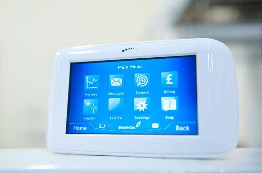 An in-some display which is connected to a domestic smart meter