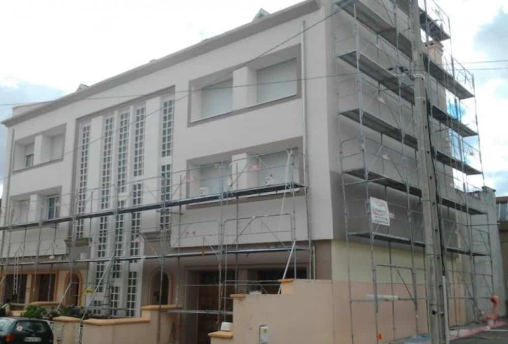 A block of apartments in Saint Etienne, France