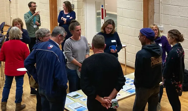 A group of people attending a Future Energy Landscapes event