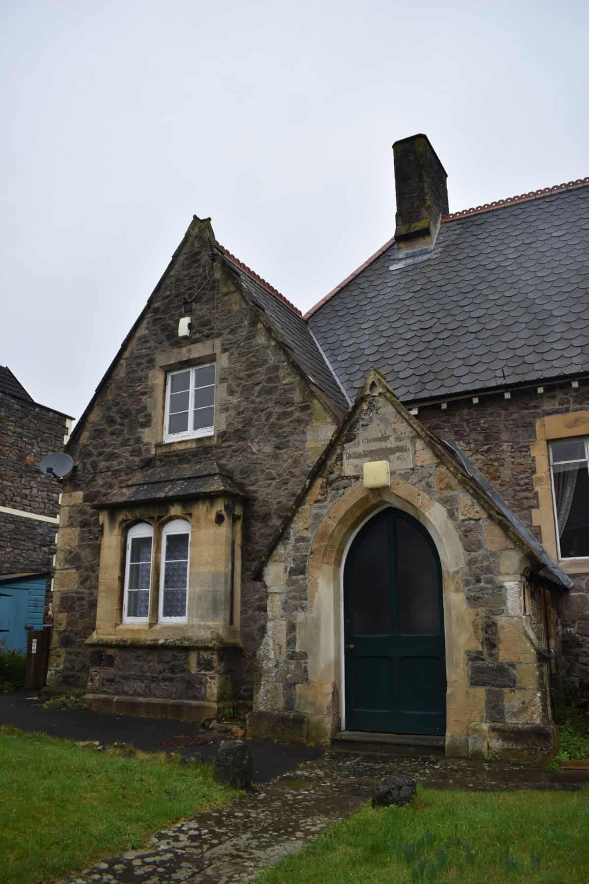 Front of a grade 2 listed building in Clevedon.